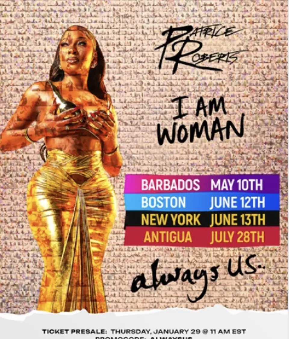 I Am Woman  flyer or graphic.