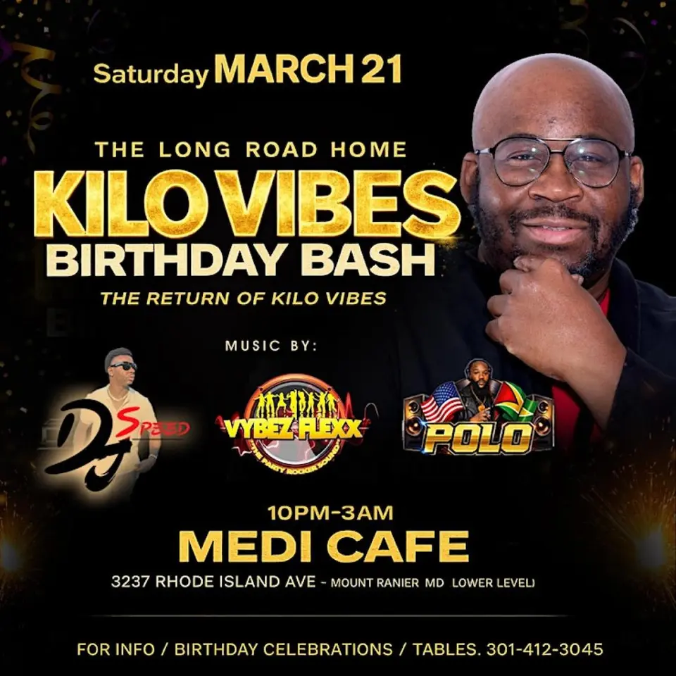 Kilo Vibes Annual Birthday Bash flyer or graphic.