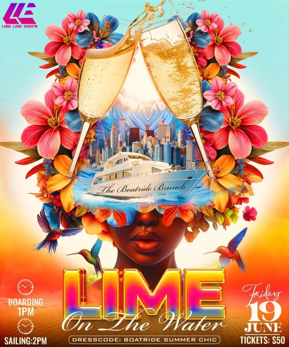 Luge Lime on the Water flyer or graphic.