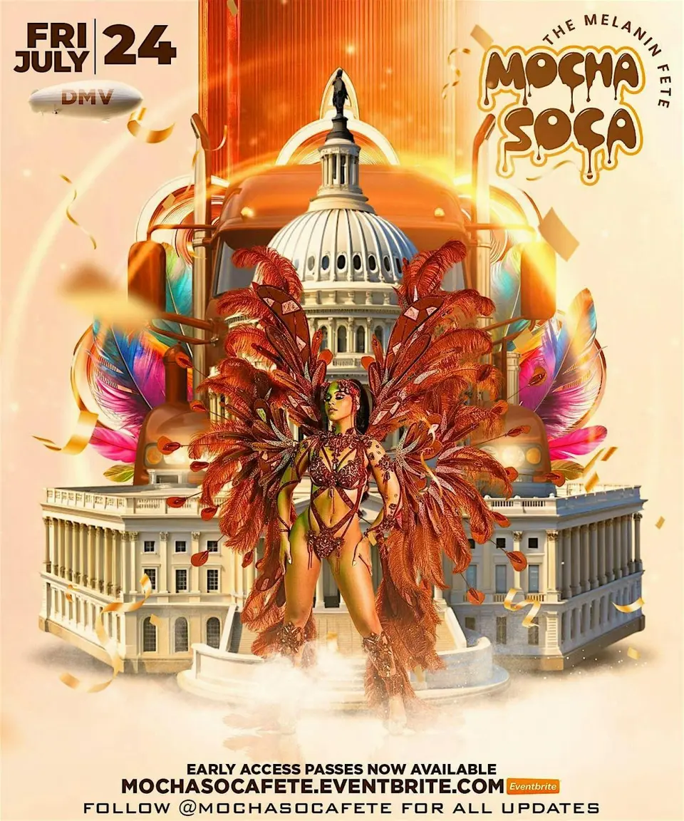 Mocha Soca Fete flyer or graphic.