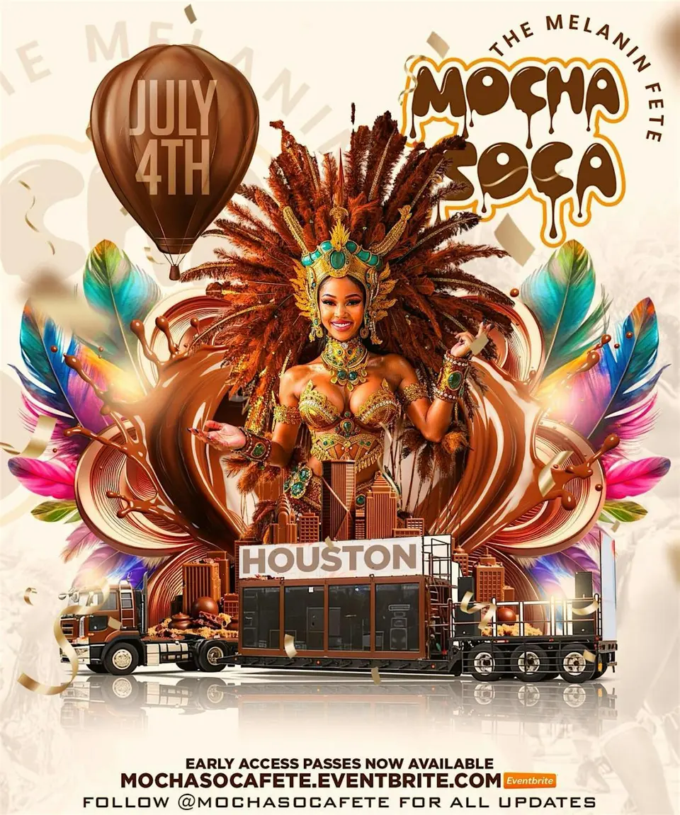 Mocha Soca Fete flyer or graphic.