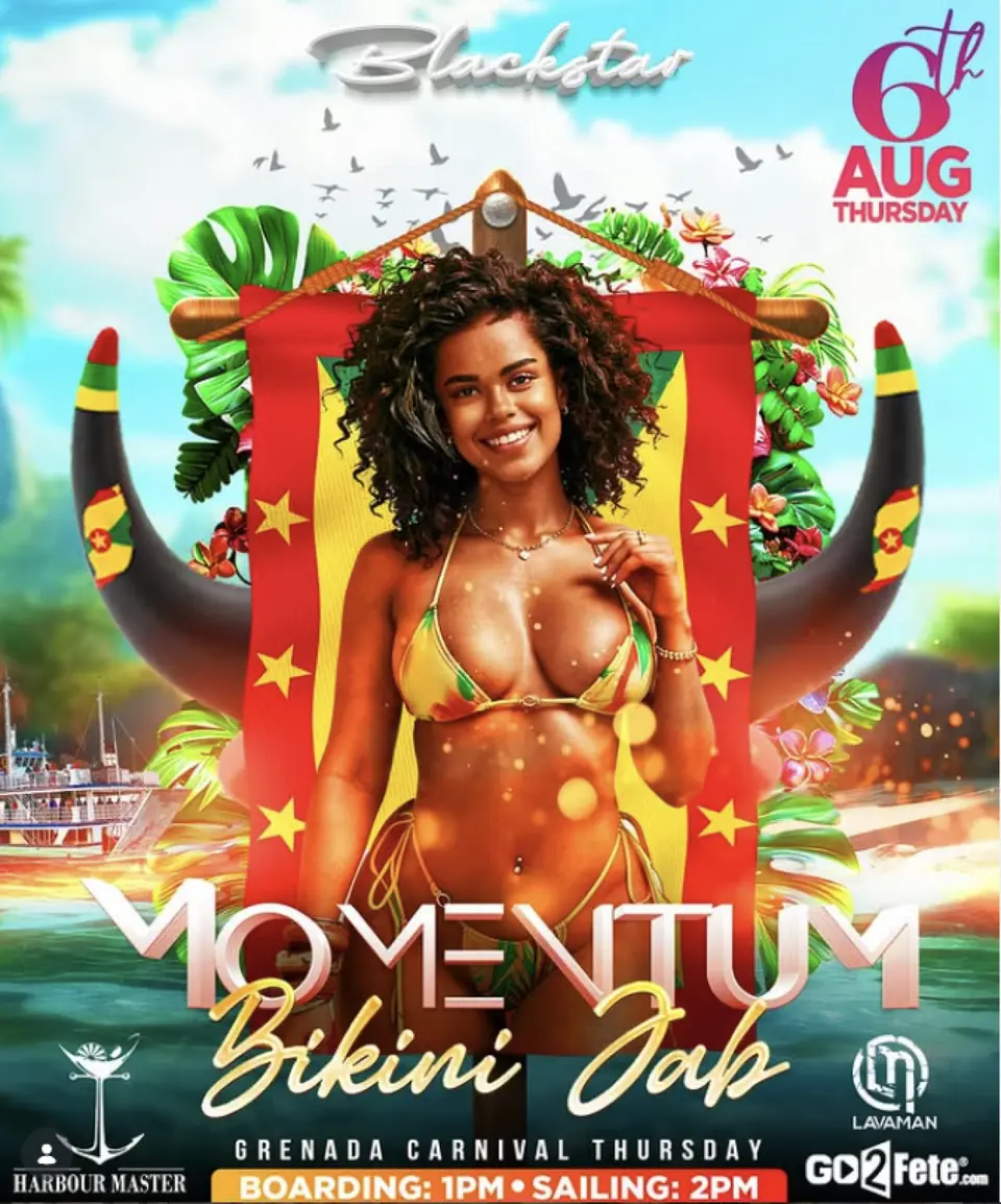 Momentum Bikini Jab flyer or graphic.