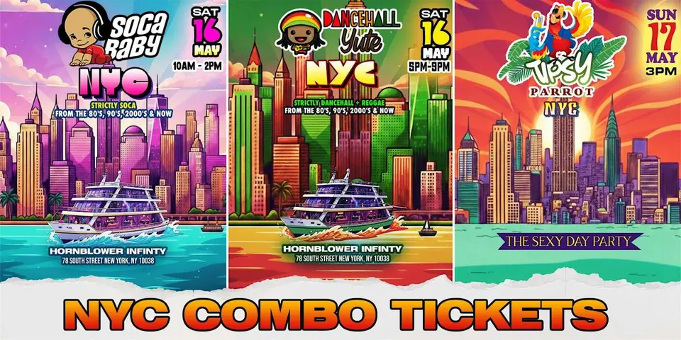 NYC Combo Tickets flyer or graphic.