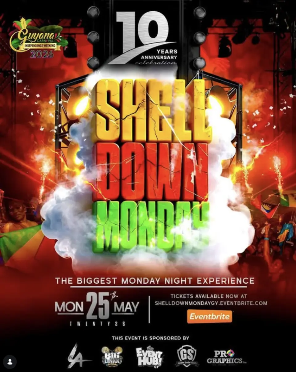 Shell Down Monday  flyer or graphic.