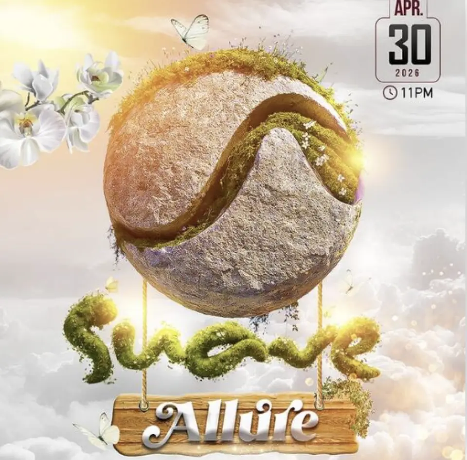 Suave "Allure" flyer or graphic.