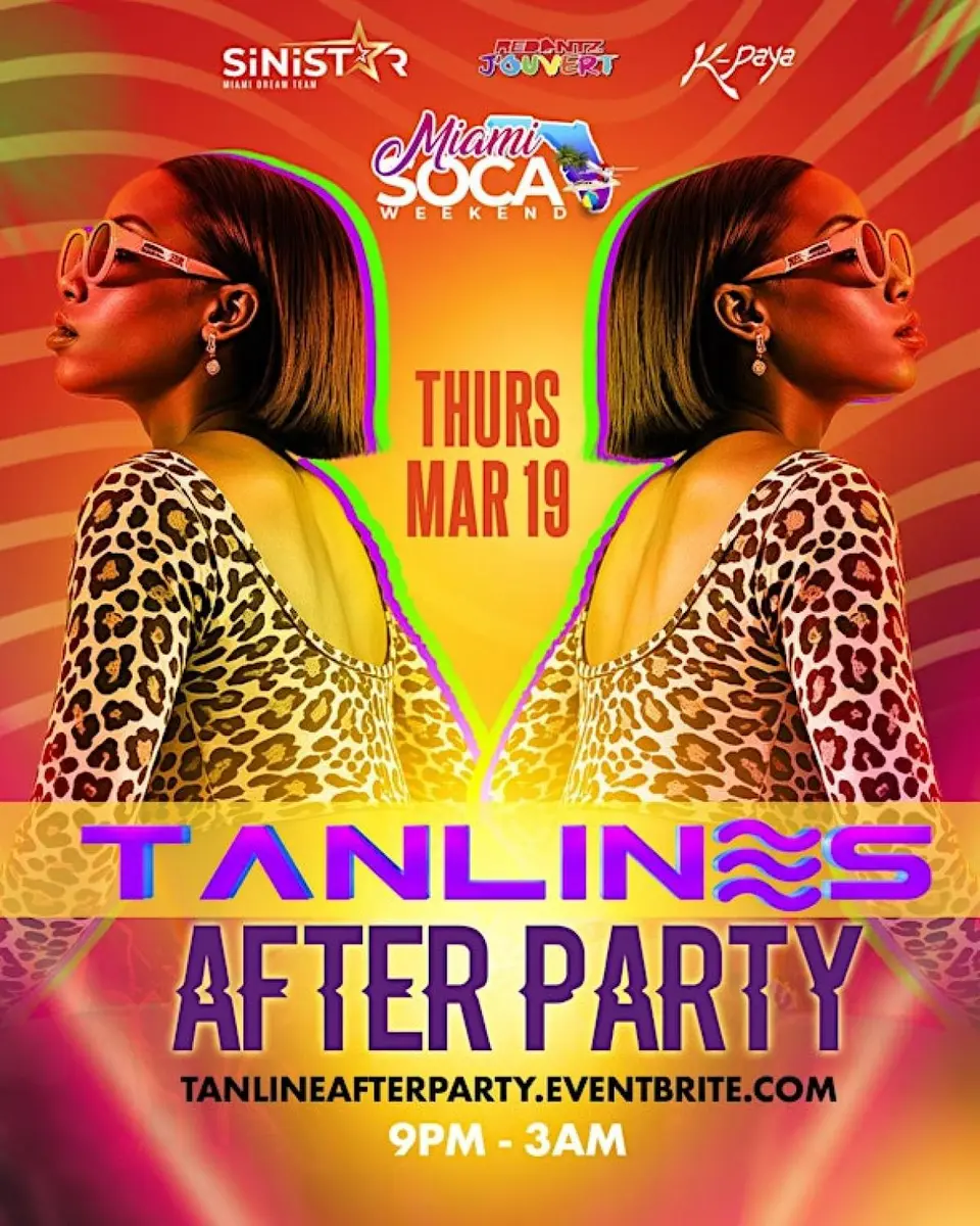 Tanlines After Party flyer or graphic.
