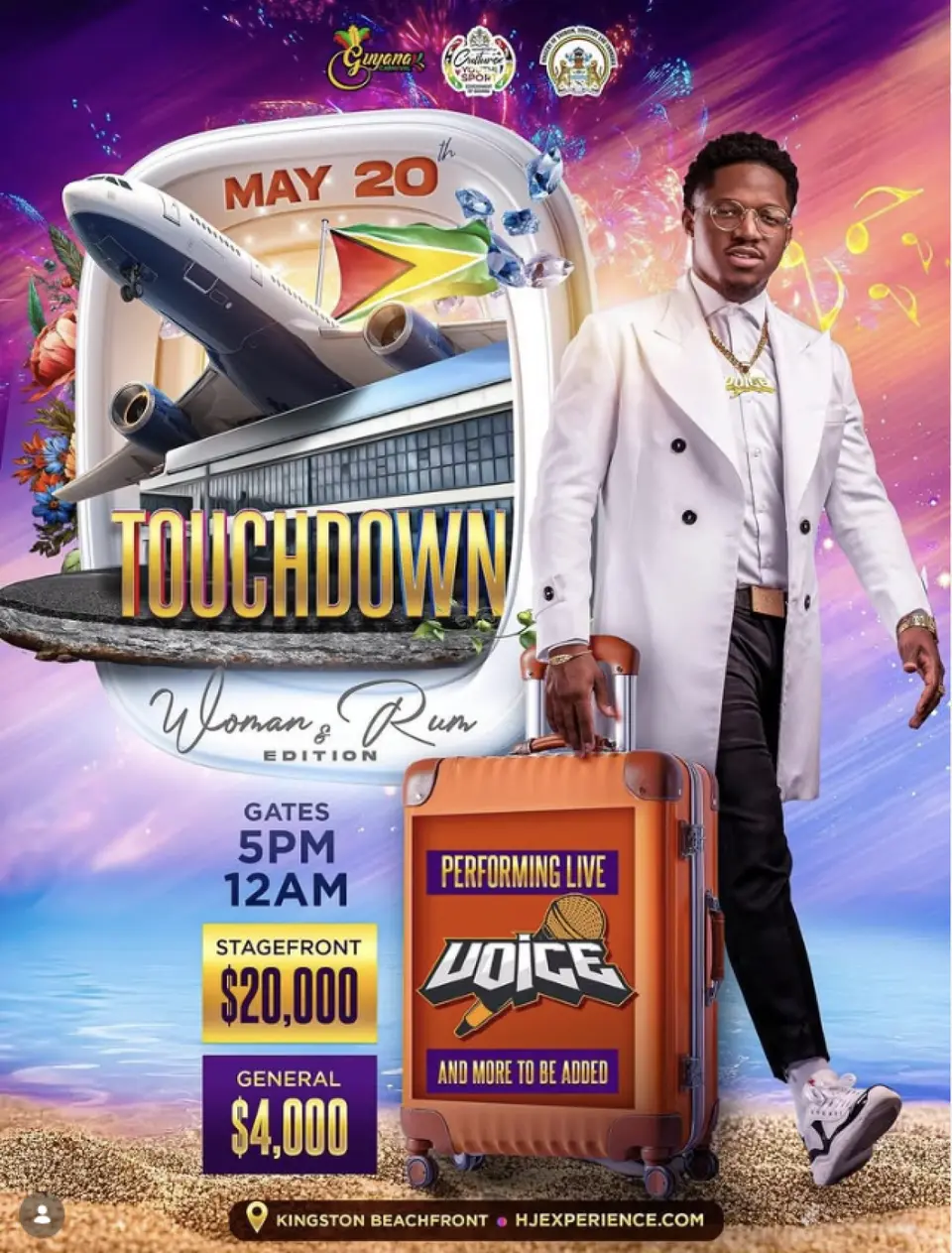 Touchdown flyer or graphic.
