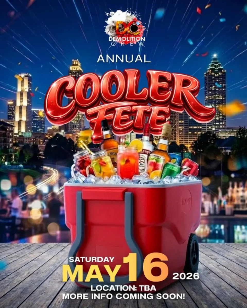 22nd Annual Cooler Fete flyer or graphic.