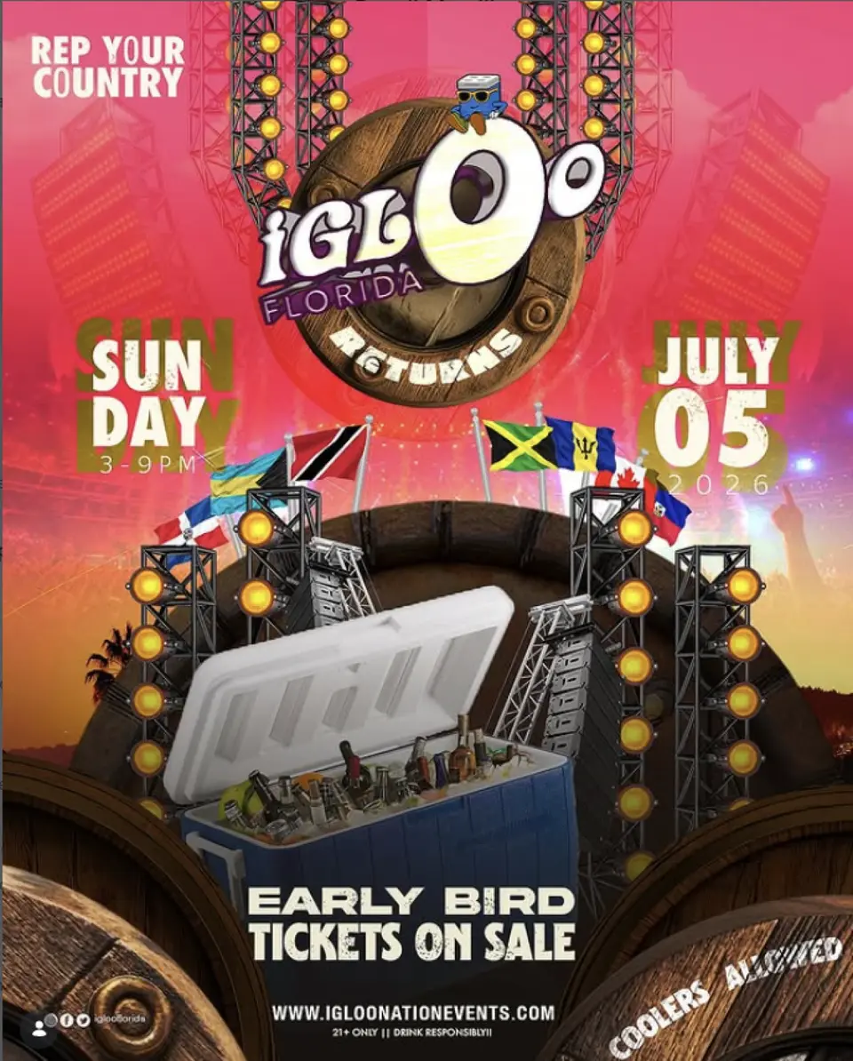 Igloo flyer or graphic.