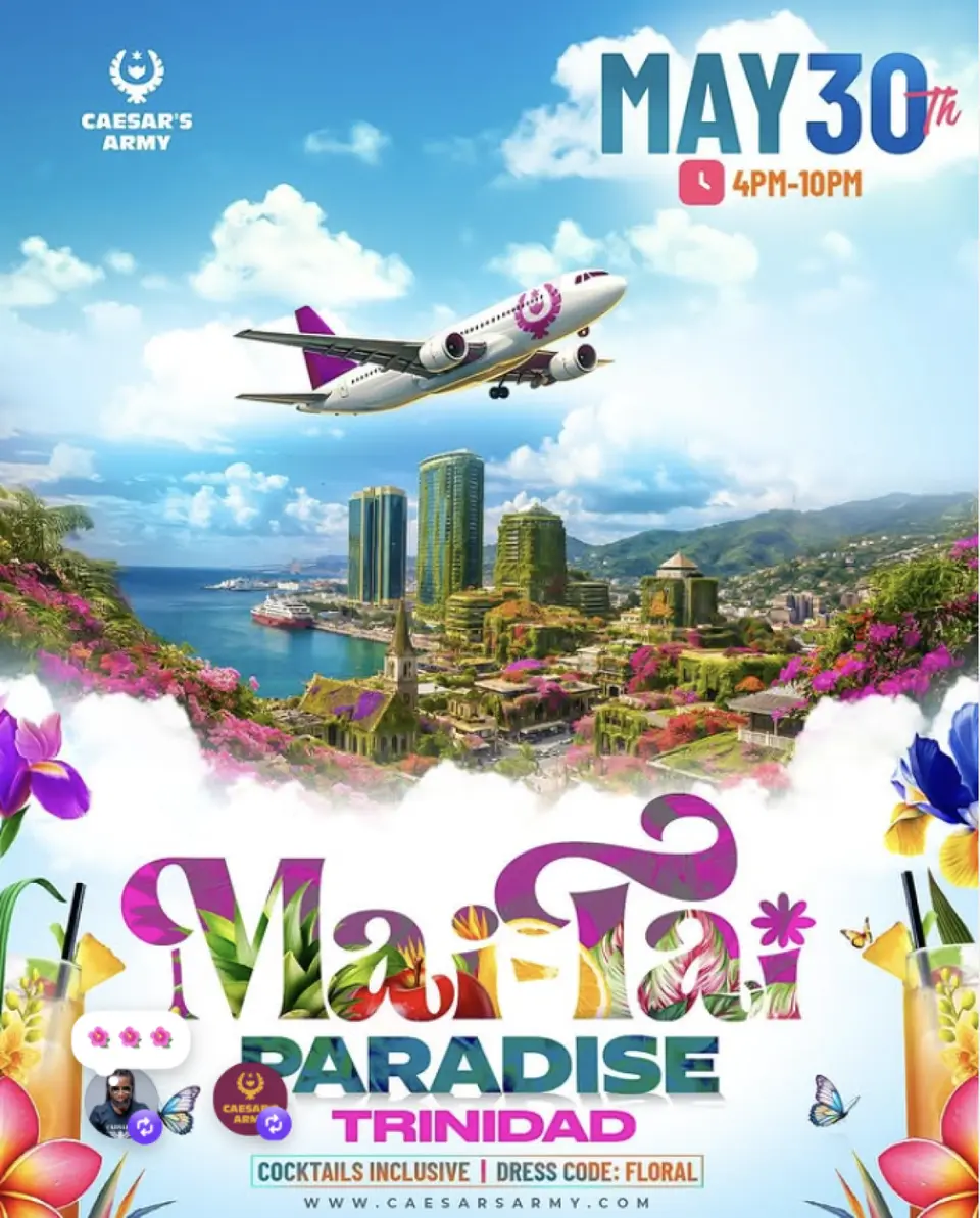 Mai Tai flyer or graphic.