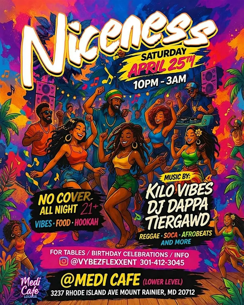 Niceness Party  flyer or graphic.