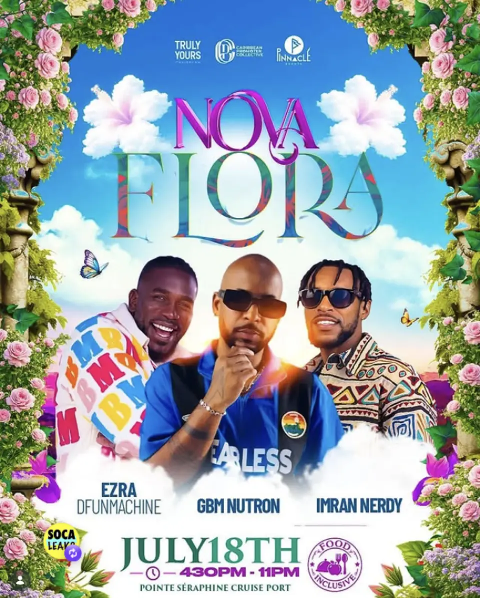 Nova -Flora flyer or graphic.