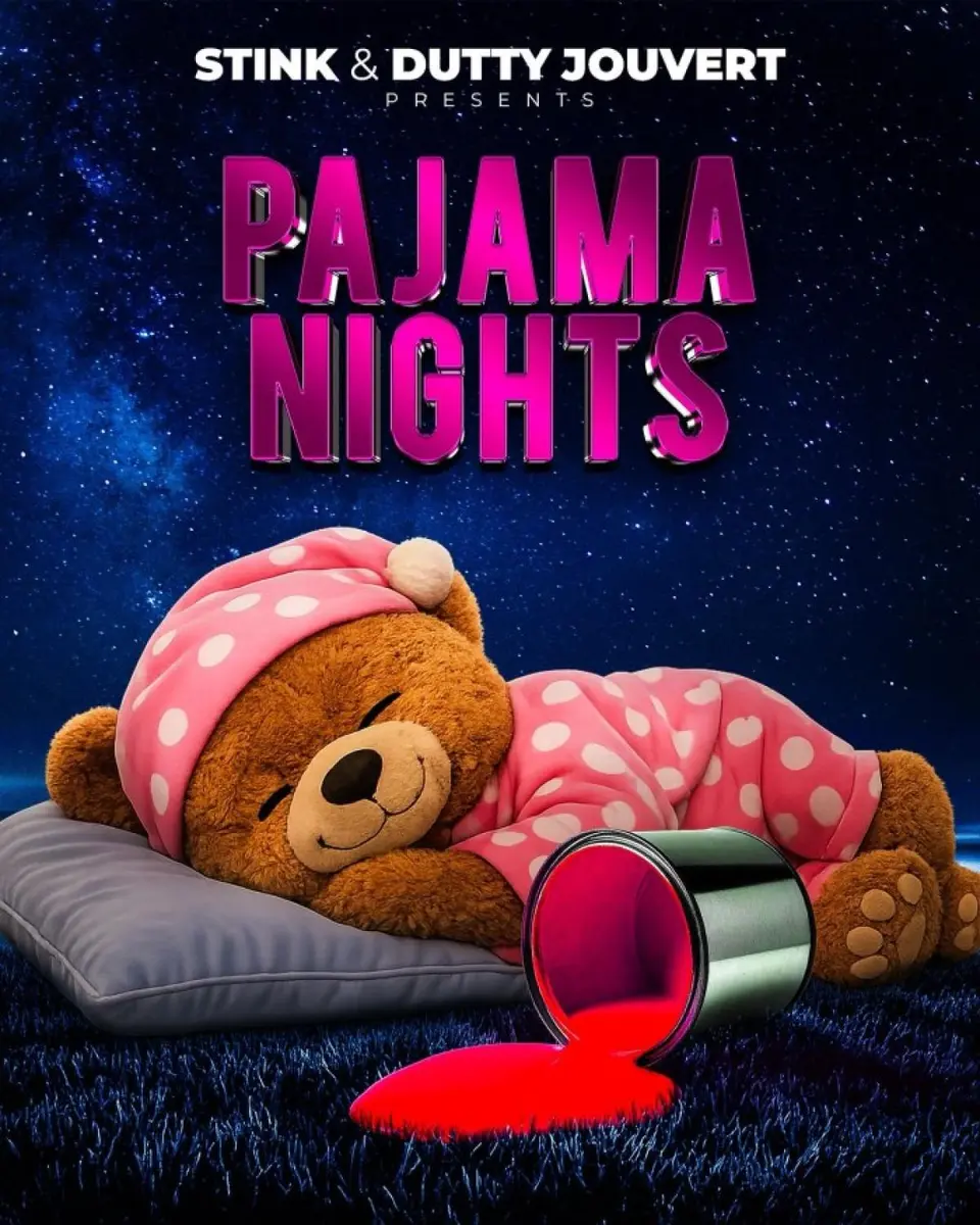 Pajama Nights flyer or graphic.