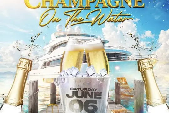Shades And Champagne On The Water
