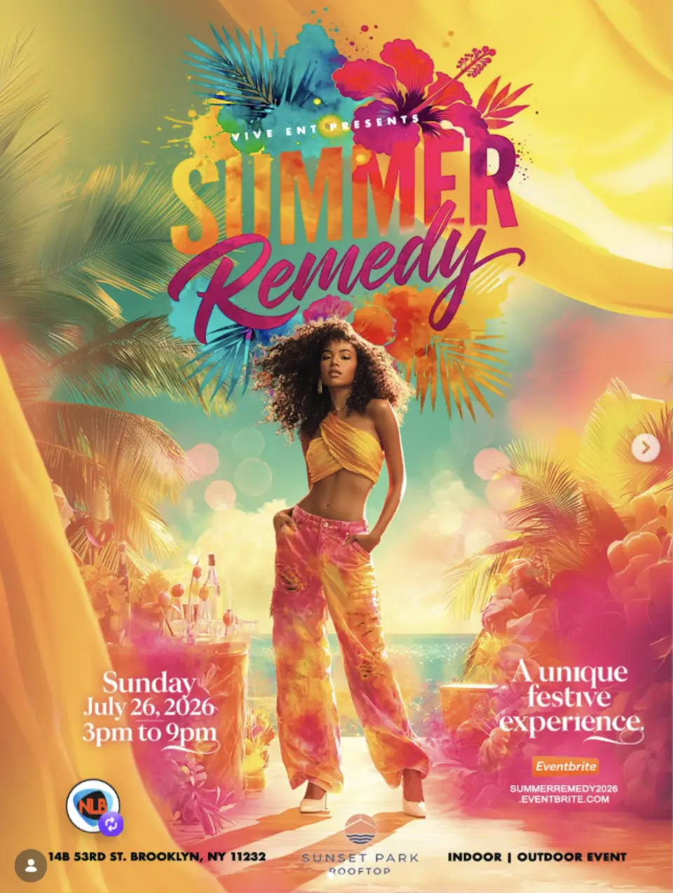 Summer Remedy flyer or graphic.