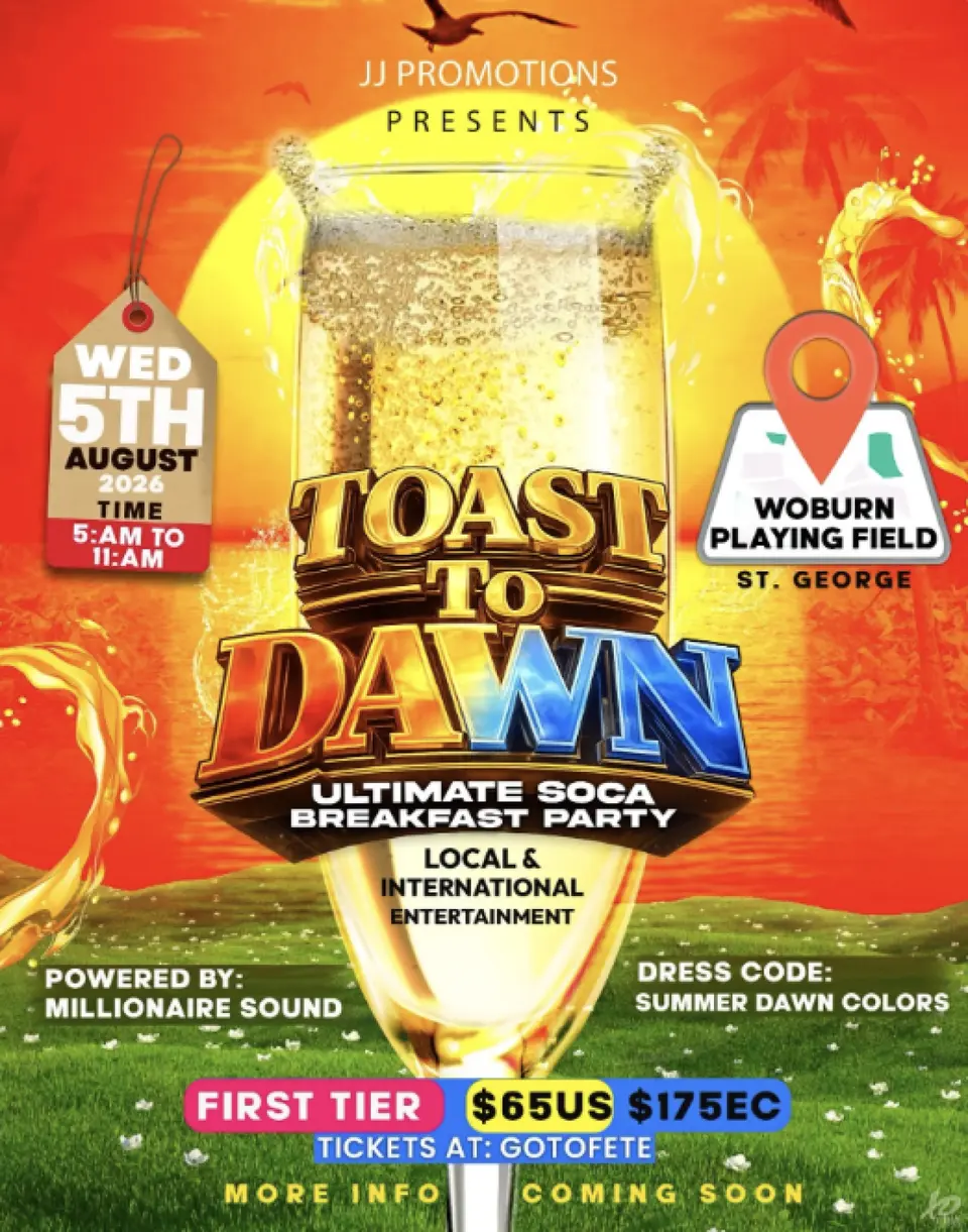 Toast to Dawn flyer or graphic.