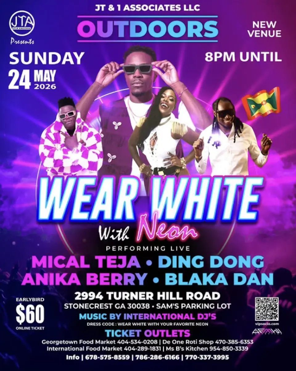 Wear White flyer or graphic.