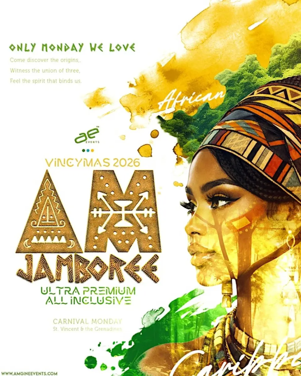 A:M Jamboree flyer or graphic.