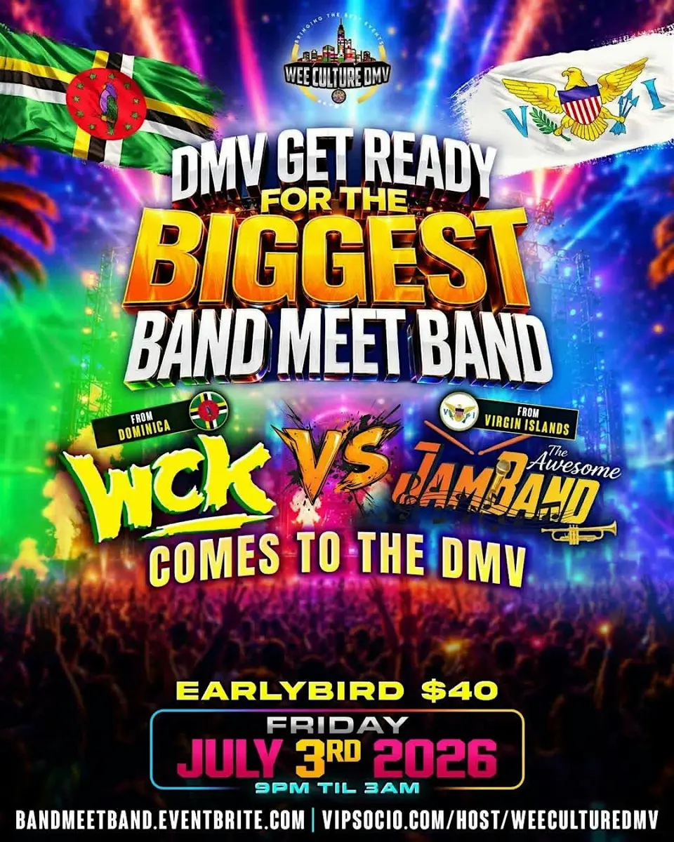 Band Meets Band flyer or graphic.