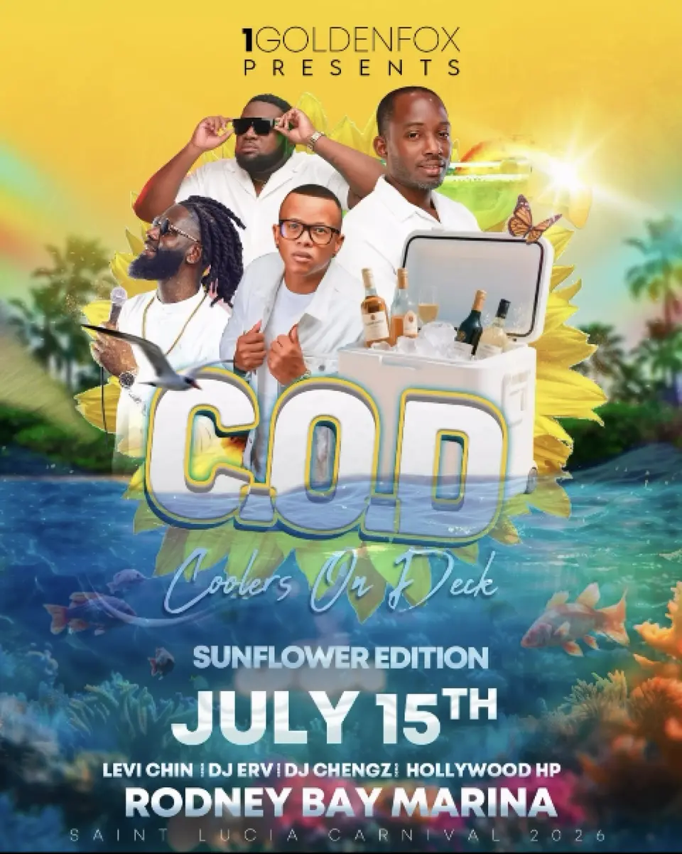 C. O. D. Coolers On Deck flyer or graphic.
