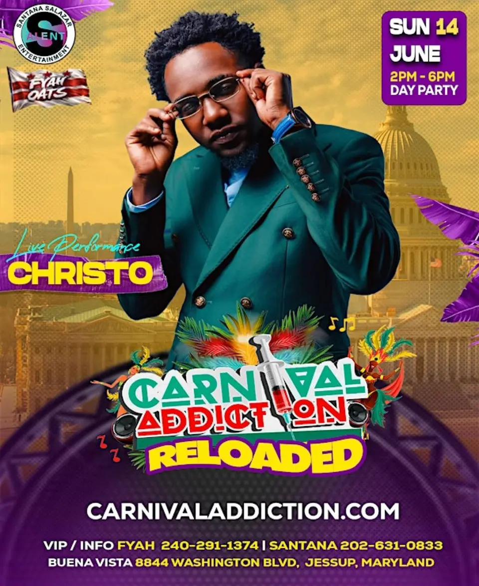 Carnival Addiction Reloaded 2026 flyer or graphic.
