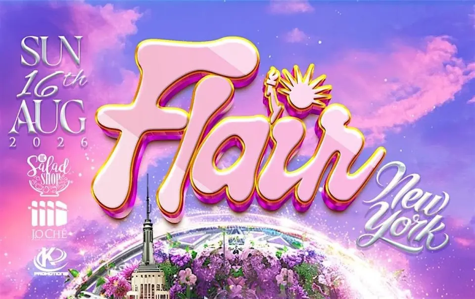 Flair flyer or graphic.