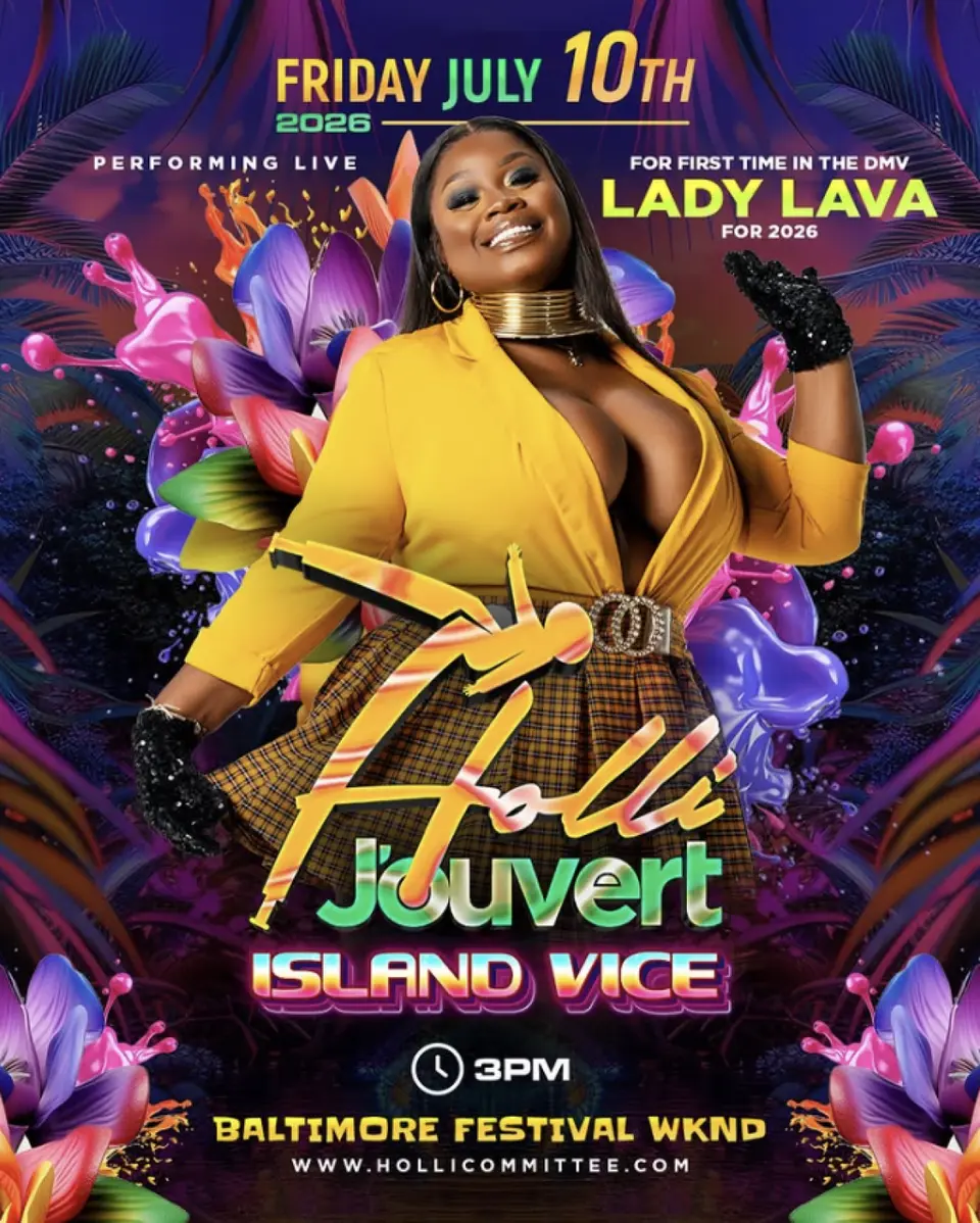 Holli Jouvert flyer or graphic.