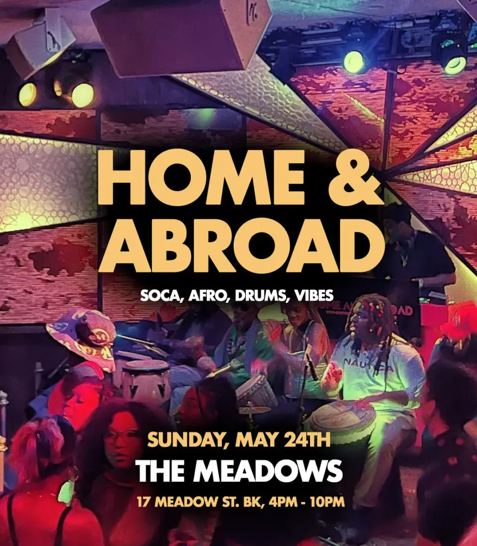 Home & Abroad flyer or graphic.