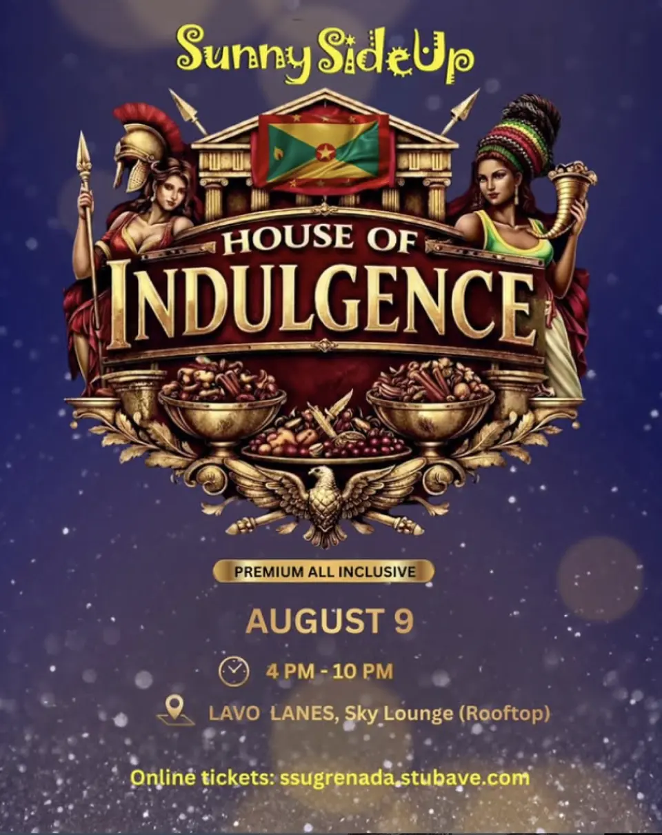 House of Indulgence flyer or graphic.