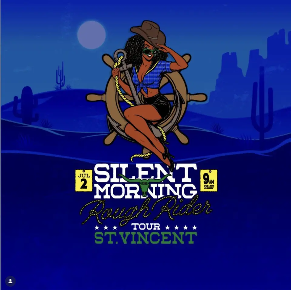 Silent Morning flyer or graphic.