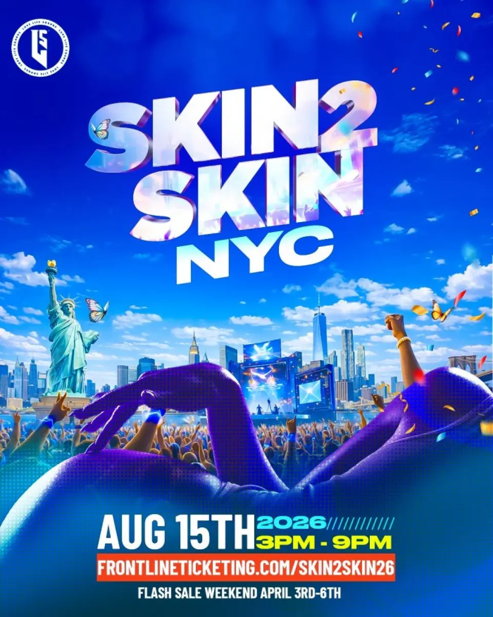 Skin 2 Skin flyer or graphic.