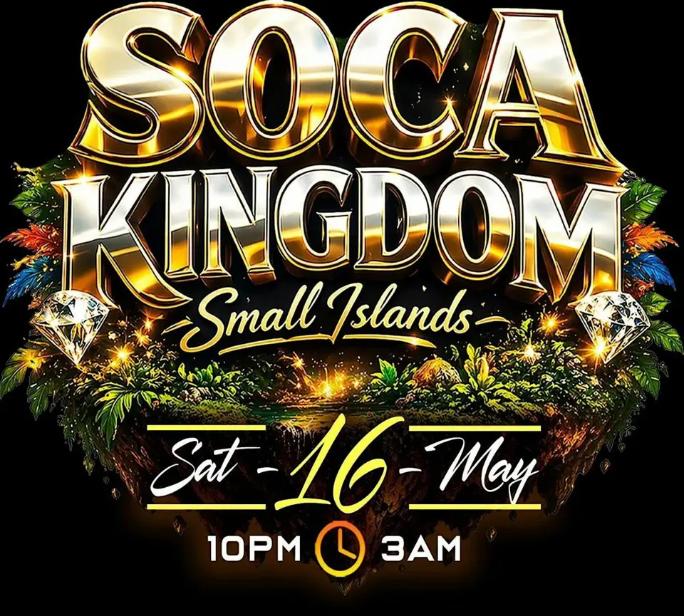 Soca Kingdom Small Islands flyer or graphic.
