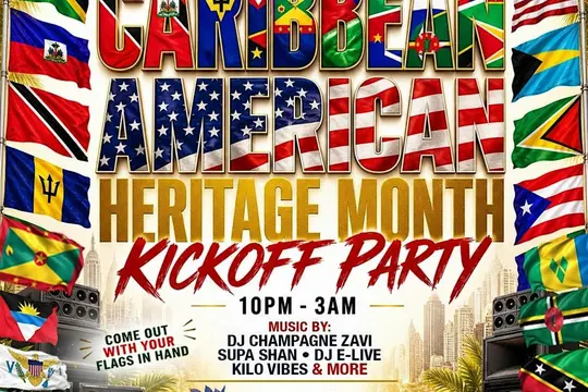 The Annual Caribbean / American Heritage Month Kick Off Party