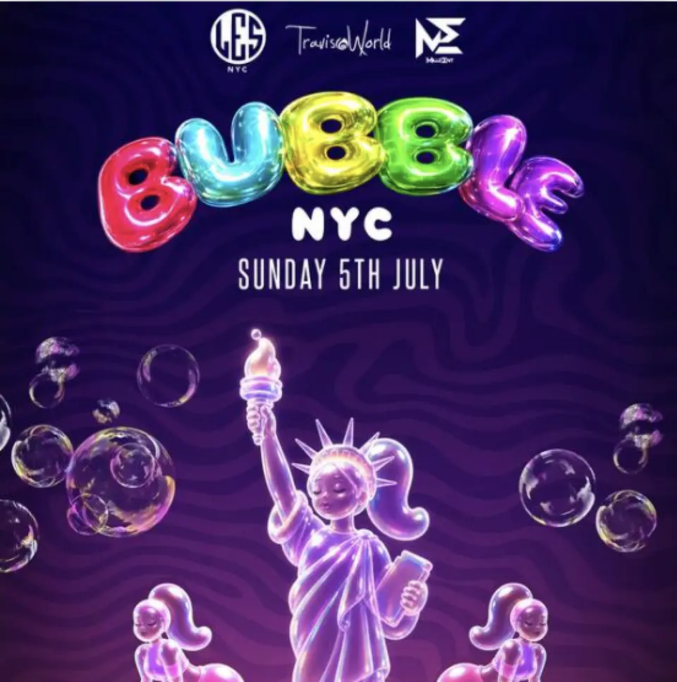 Bubble flyer or graphic.