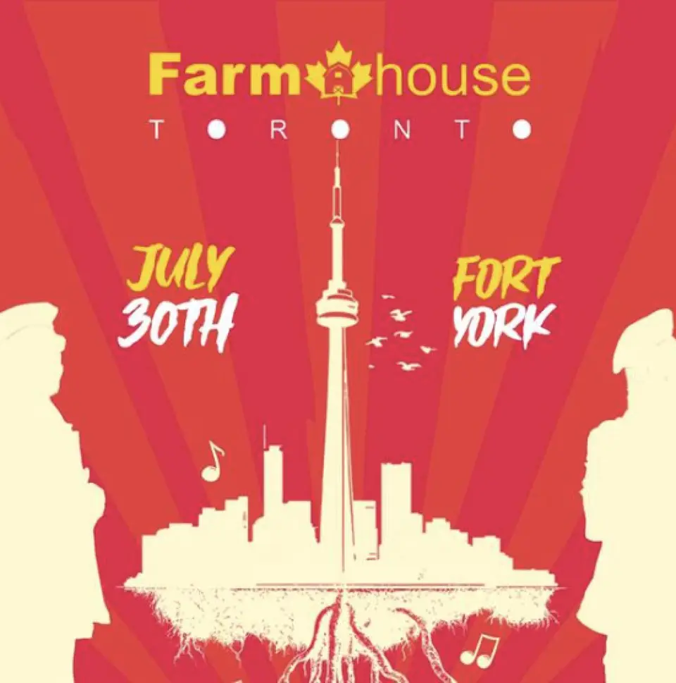 Farmhouse  flyer or graphic.