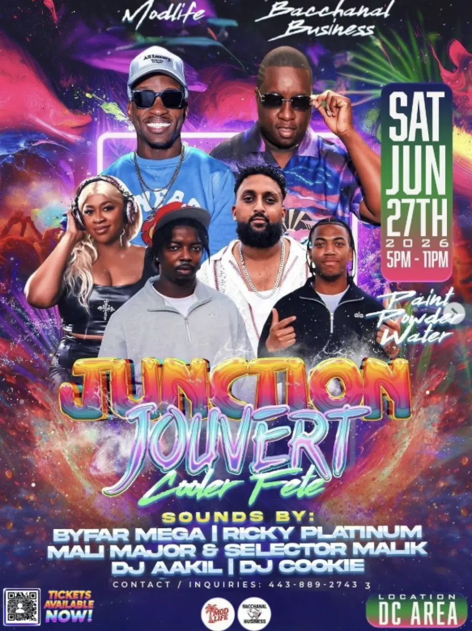 Junction Jouvert flyer or graphic.