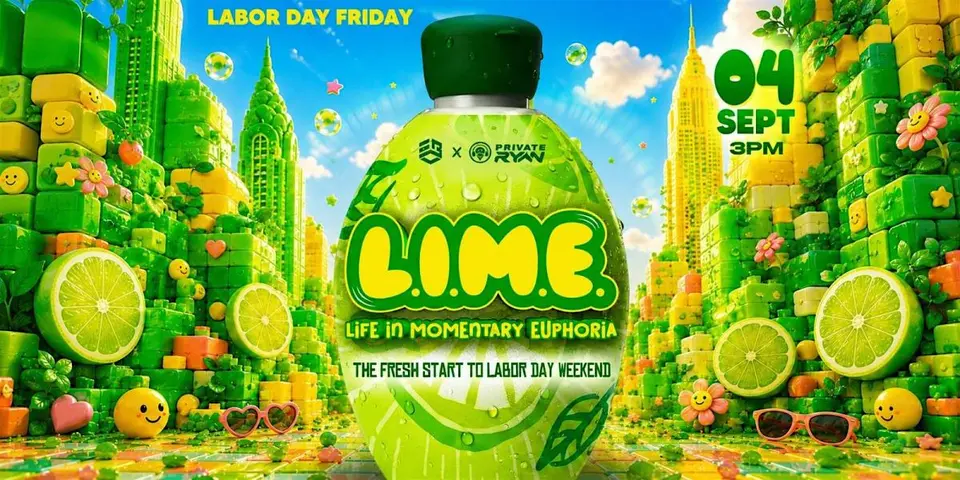 L.I.M.E. flyer or graphic.
