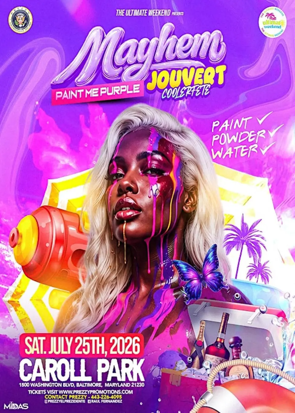 Mayhem Jouvert flyer or graphic.