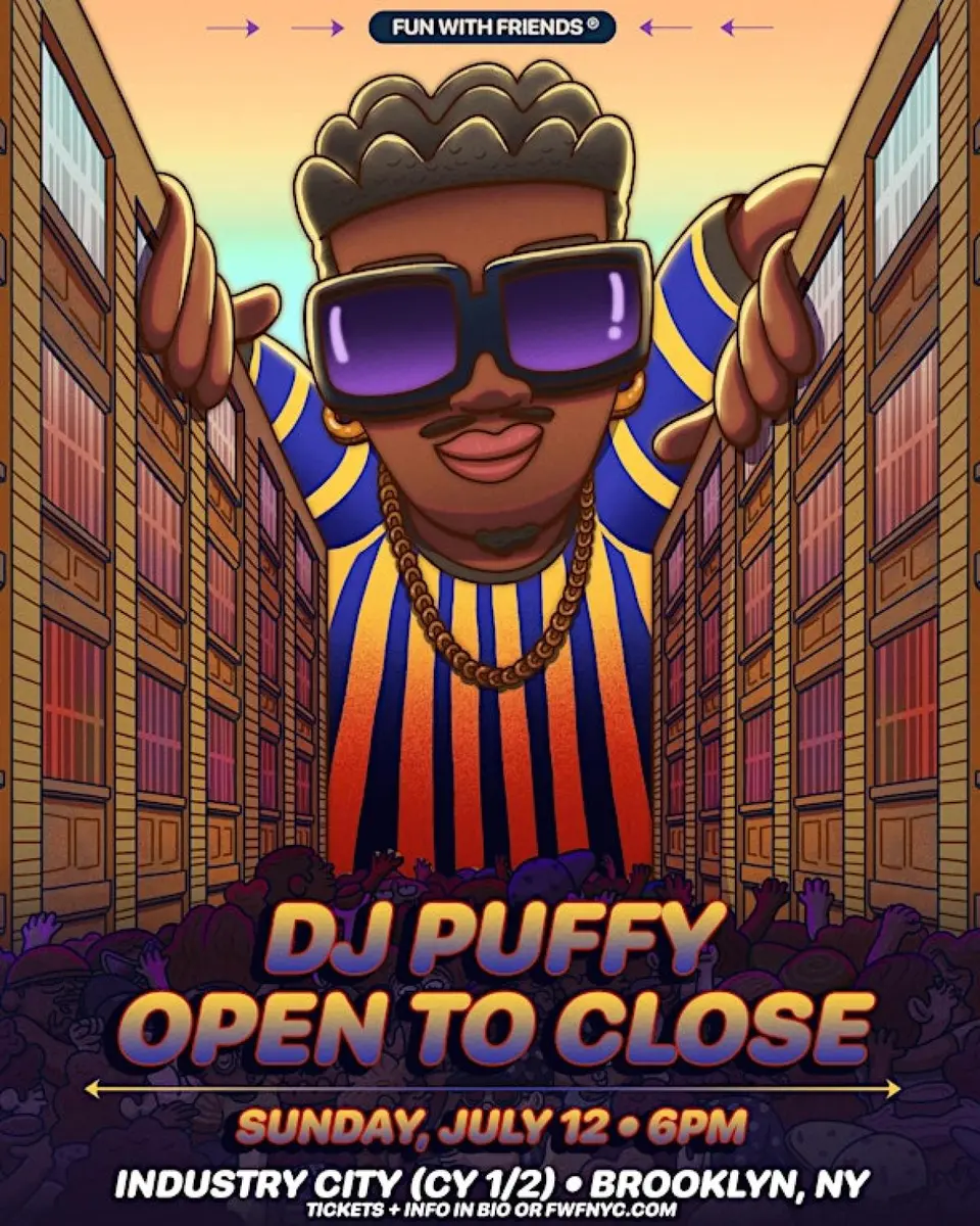 Open To Close flyer or graphic.