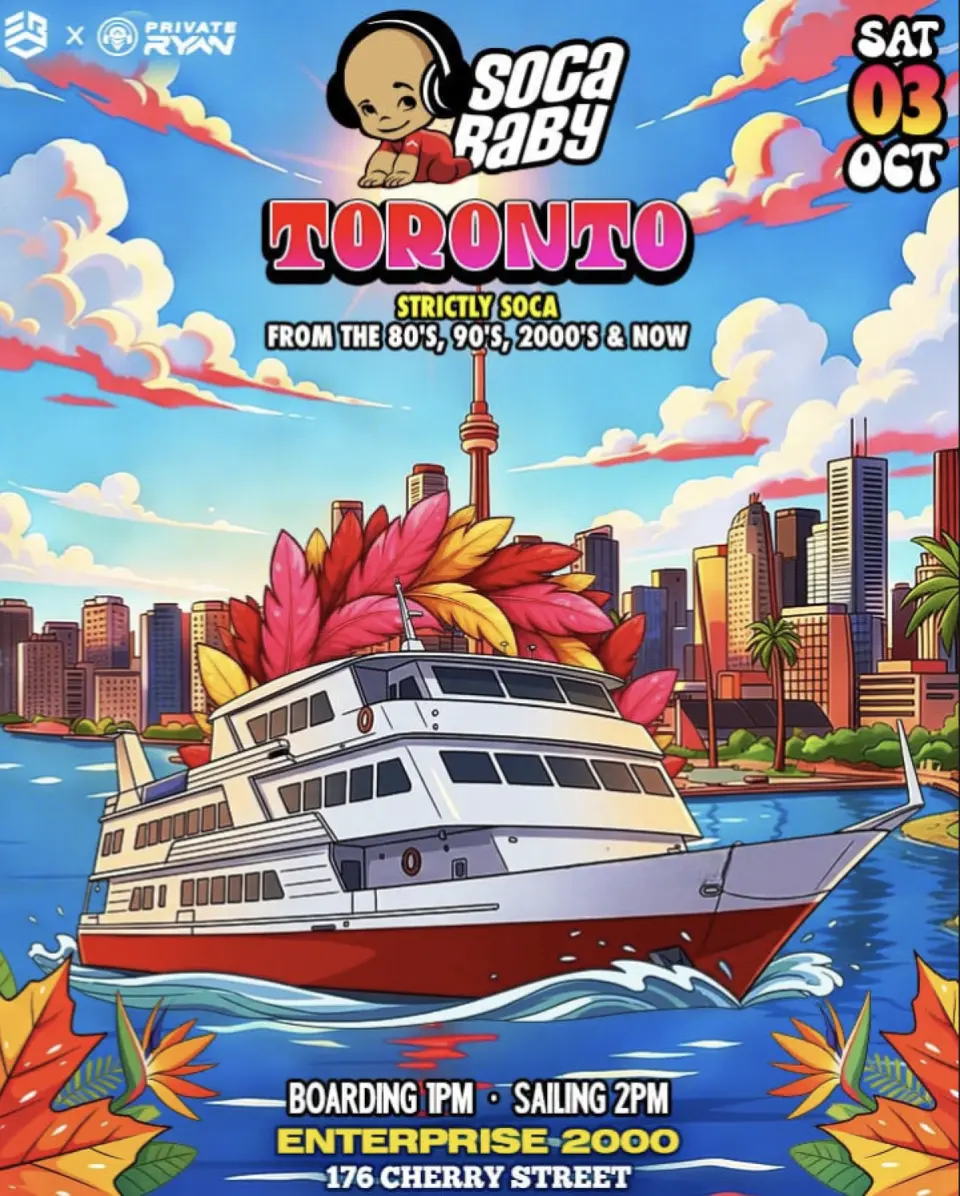 Soca Baby flyer or graphic.