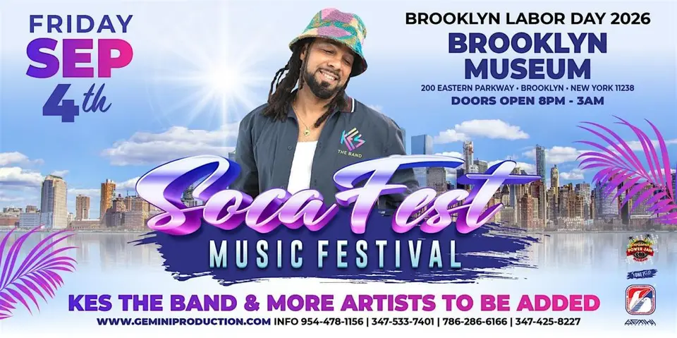 Soca Fest flyer or graphic.