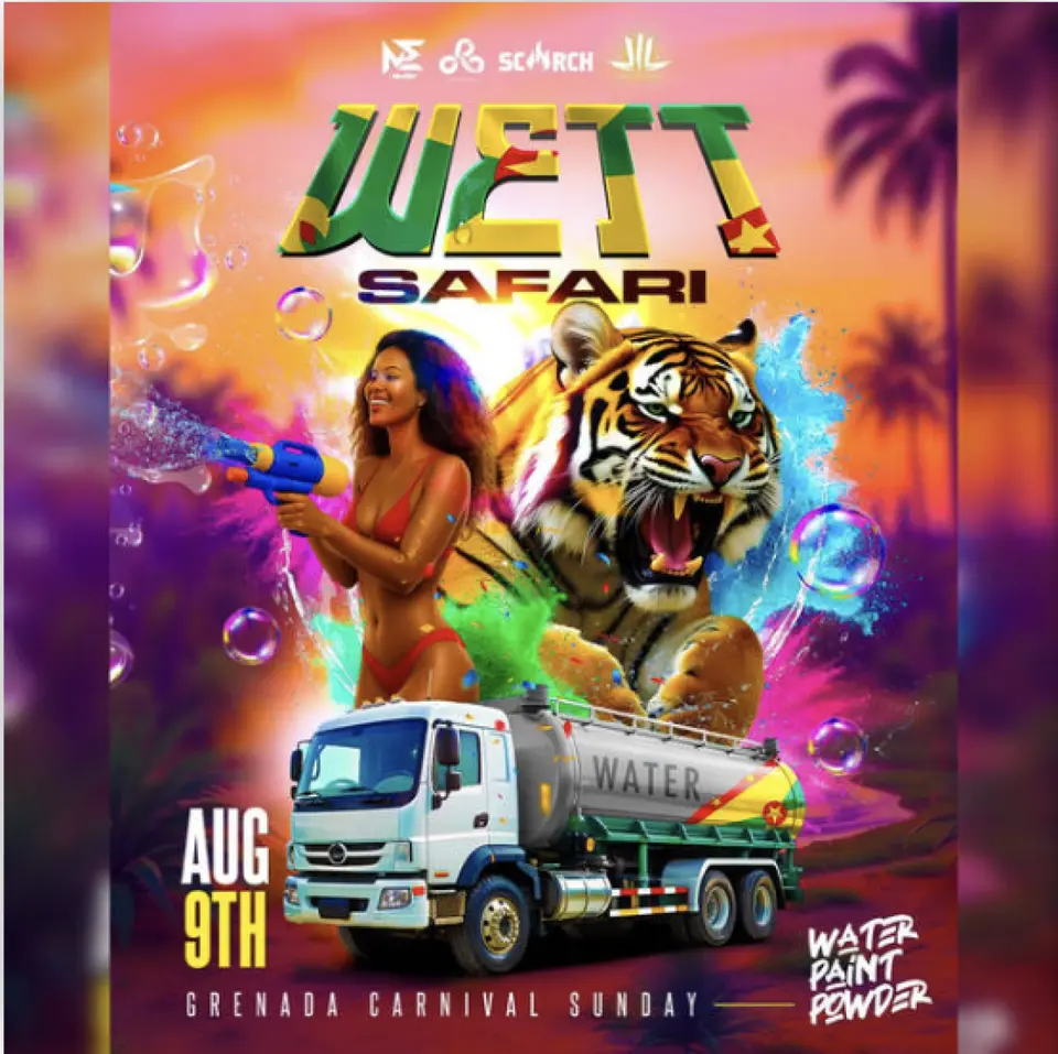 Wett flyer or graphic.
